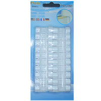 Self-Adhesive Cable Clips for Wire Management, No-Drill Wall Mount Cable Organizer