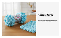 Hand Loop Yarn Beginner Friendly Loop Yarn Y Craft Supply for Crafters, Beginners, Handcrafting, Handicrafts, Living Room