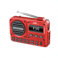 Telescopic Antenna Portable Rectangular Radio Compact Digital Display Radio
