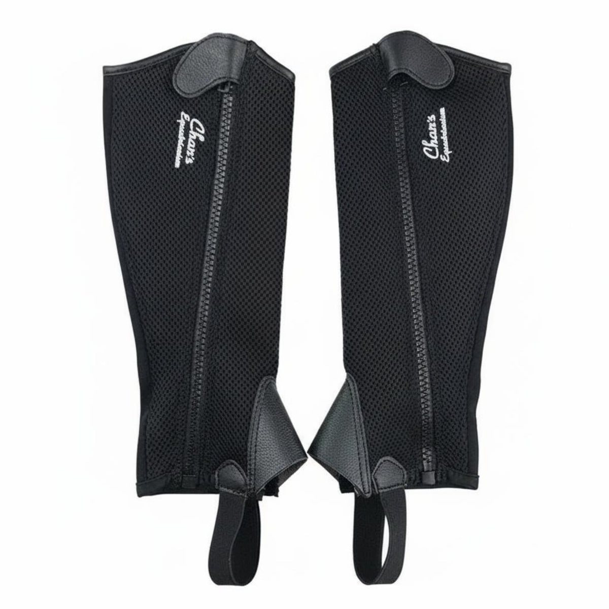Synthetic Leather Half Leg Guards Horse Riding Leg Guards Tear-Resistant Sports Guarding Equipment for People