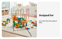 Multifunctional Peanut Shaped Activity Table Rounded Corners children's Building Block Table Material Adjustable Kids Desk and Chair Set Ergonomic Design for Toddlers, Preschoolers, Parents, Preschool, Kindergarten, Playroom, Classroom