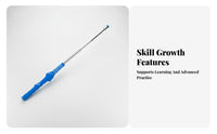Metal Shaft Telescopic Golf Swing Training Stick Non-Slip Grip Retractable Golf Swing Practice Aid Compact