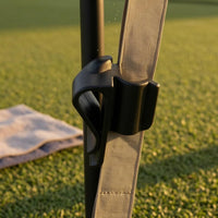 14 Pieces Secure Hold Golf Bag Putter Holder Black Golf Putter Clip Compact Molded Club Clip Side-Grip