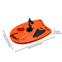 Swimming Follow Floating Board Wave Resistant Action Camera Swimming Mount Quick Release Buoyant Video Filming Base for Vloggers, Outdoor