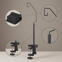 Portable Camping Lantern Stand with Adjustable Pole for Outdoor Lighting