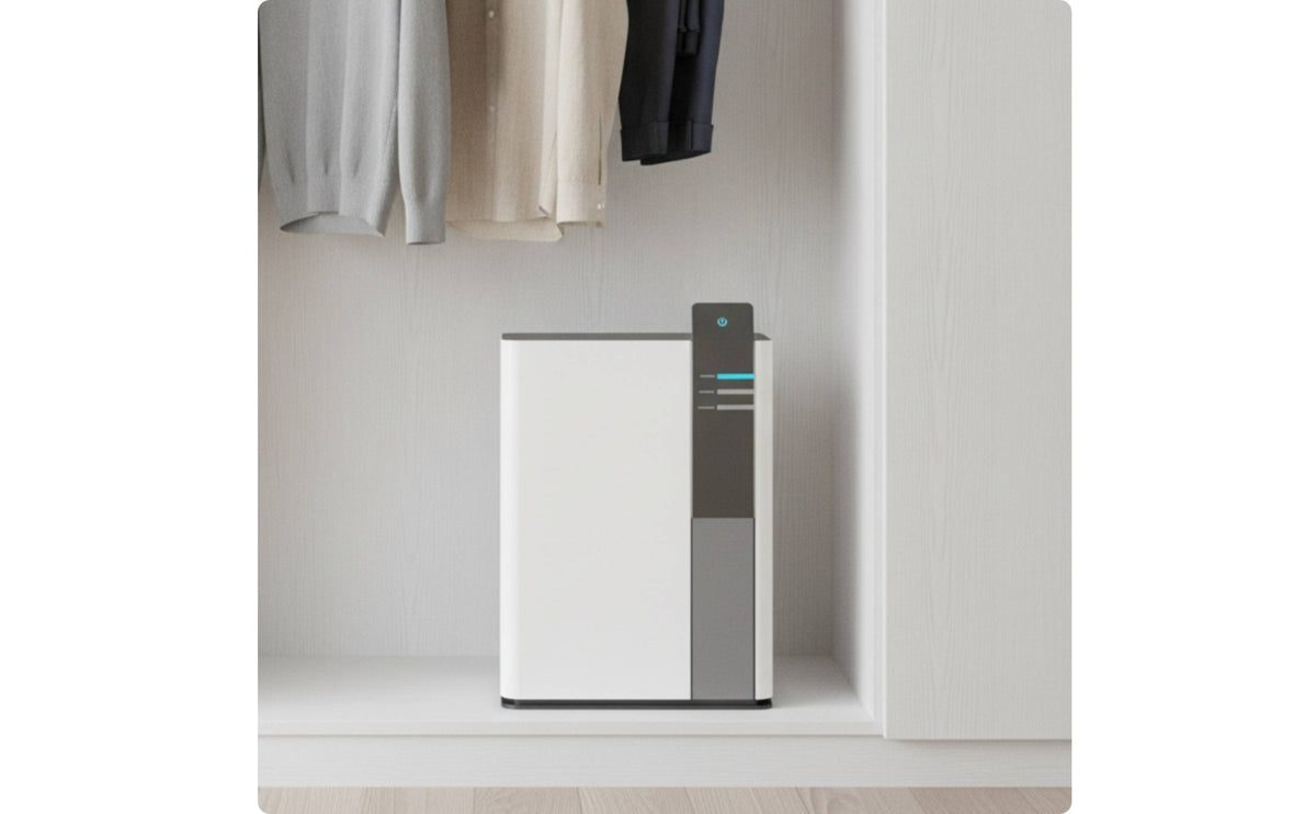 Home Humidity Reducer Small Compact Humidity Reducer Low-Profile for Bedroom, Dorm Room, Wardrobe