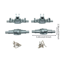 RC Axle Housing with Screws Upgrade Replacement Aluminum Axle Cover Easy to Install Hardware for Crawler Builders