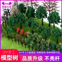 DIY Miniature Tree Model Kit for Sand Table Scenery and Micro Landscape Decoration