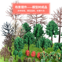 DIY Miniature Tree Model Kit for Sand Table Scenery and Micro Landscape Decoration