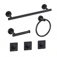 6 Pieces Bathroom Accessory Set Rust-Resistant Bathroom Hardware Set