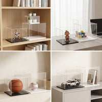 Acrylic High Transparency Display Case Dustproof Box for Action Figures Clay Blocks Basketball Models