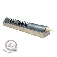 Automatic Chicken Waterer with Buoyant Valve Rustproof Drinking Trough with Buoyant Valve Sturdy Watering System Fresh for Chickens, Farmers