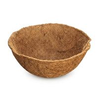 Hanging Basket for Garden Decor and Hanging Plant Display, 5 Pack Metal Hanging Planter with Coconut Coir Liner, Wall Planter Garden Decoration