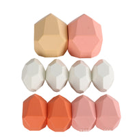 Wooden Rainbow Stacking Stones Educational Toy for Kids