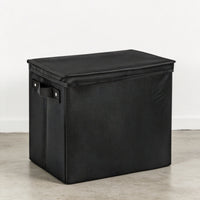 Comic Book Storage Box Foldable Lockable Divider Box Heavy-Duty Comic Storage Bin for Auto, Travel