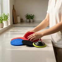 Electric Drill Scrubber Pads for Kitchen and Tile Cleaning