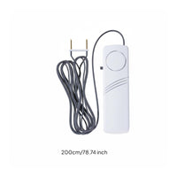 Sensitive Sensor Overflow Alarm Double Detection Water Level Alarm Long Standby Time Low Water Level Warning Easy Installation for Bathroom, Aquarium, Basement, Warehouse