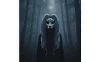 Wildlife Headpiece Realistic Wolf Headpiece Wearable for Medieval Roleplayers