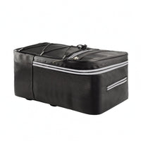 Reflective Waterproof Bike Rack Bag Elastic Bungee Net Rear Rack Bag Side Pocket Cycling Storage