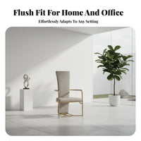 Comfortable paddinging Highrear supportrest Pedestal Chair Modern Design Seating Furniture Ergonomic Shape Sturdy Construction for Office Workers, residents, Readers, Study Room, Reception Area, perusing corner, Bedroom