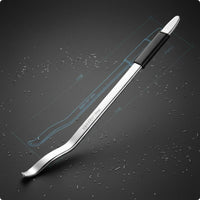 2 Pieces Labor Saving Chrome Vanadium Steel Tire Lever Long Handle Double Ended Tire Iron Heat Treated Heavy Duty Pry Bar Smooth Rim for Mechanics, Garage