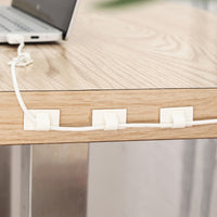 KM.564 Adhesive Cable Clips for Wall Mounting - 8 Pack