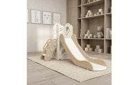 Young Child Slide and Climber Playset Compact Slide with Climbing Staircase Child-Friendly Play Equipment for Young Children, Kids, Playroom