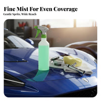 Graduated Spray Bottle Large Capacity Resistant Spray Bottle Plastic Spray Dispenser Multipurpose Refillable Dispenser