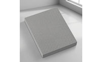 Anti-Slip Exercise Pad with Beveled Edges High-Density Exercise Mat Pad Textured Cushioned Mat Compact for Planks