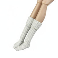 Clean Packed 1/6 Doll Socks Stretchy Mini Doll Socks Bright Colors Play Figure Clothes Easy to Put On