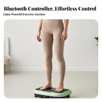 Adjustable Speed Whole Body Vibration Machine Quiet Operation Exercise Vibration Plate Handheld Controller Control Fitness Equipment LED Interface Panel for Women, Adults, Office Workers, Home Gym, Living Room, Bedroom