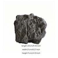 Faux Stone Natural-Looking Artificial Rock Fake Rock Realistic Artificial Boulder Textured for Landscape Decoration, Terrarium