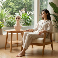 Mannequin Head with Shoulders Matte Display Head with Shoulders Skin Tone Jewelry Display Bust for Jewelers