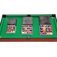 25mm 32mm 38mm 44mm Mini Pool Balls Set for Kids, Small Billiard Balls Toy, Black 8 Included