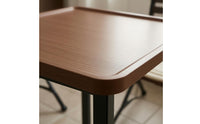 Mahjong Table Multi-Use Rectangular Game Table Rounded Corners Home Furniture