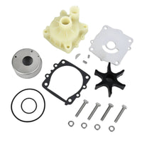outboards Water Pump Impeller Kit with Housing Stainless Water-Resistant Alloy Pump Repair Kit Smooth for Boat Owners
