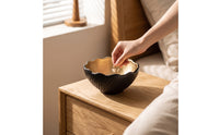Open-Top Bowl with Rim