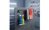 Wall Mount Spray Bottle Holder Minimalist Design Wall Mount Spray Bottle Organizer Car Detailing Storage Rack Space Saving