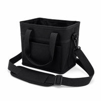 Oxford Cloth Square Bottle Carrier Structured Base Insulated Water Bottle Bag Reinforced Seams