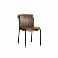Light Luxury Cushioned Chair with Backrest Italian aesthetic Curved Backrest Dining Chair Modern Design Household Furniture Soft Padded for Homeowners, Restaurant Owners, Interior Designers, Hotel, Kitchen, Living Room