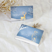 Creative Marble Pattern Blessing Card Thank You Postcard Valentine's Day Greeting Card Small Card Wholesale