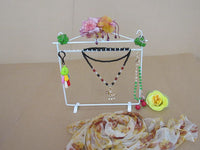 18-Hook Single Row Necklace Bracelet Jewelry Display Stand