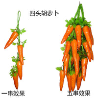 Artificial Vegetable and Fruit Hanging String Decor for Farmhouse Kitchen Display