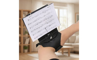 flutes Marching Lyre with Flip Folio Compact Marching Music Holder with Flip Folio for Flutists
