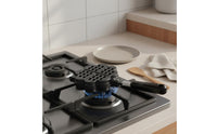 Double Sided Pan Non Stovetop Maker Easy to Clean Stovetop Sandwich Maker for Outdoor, Camping