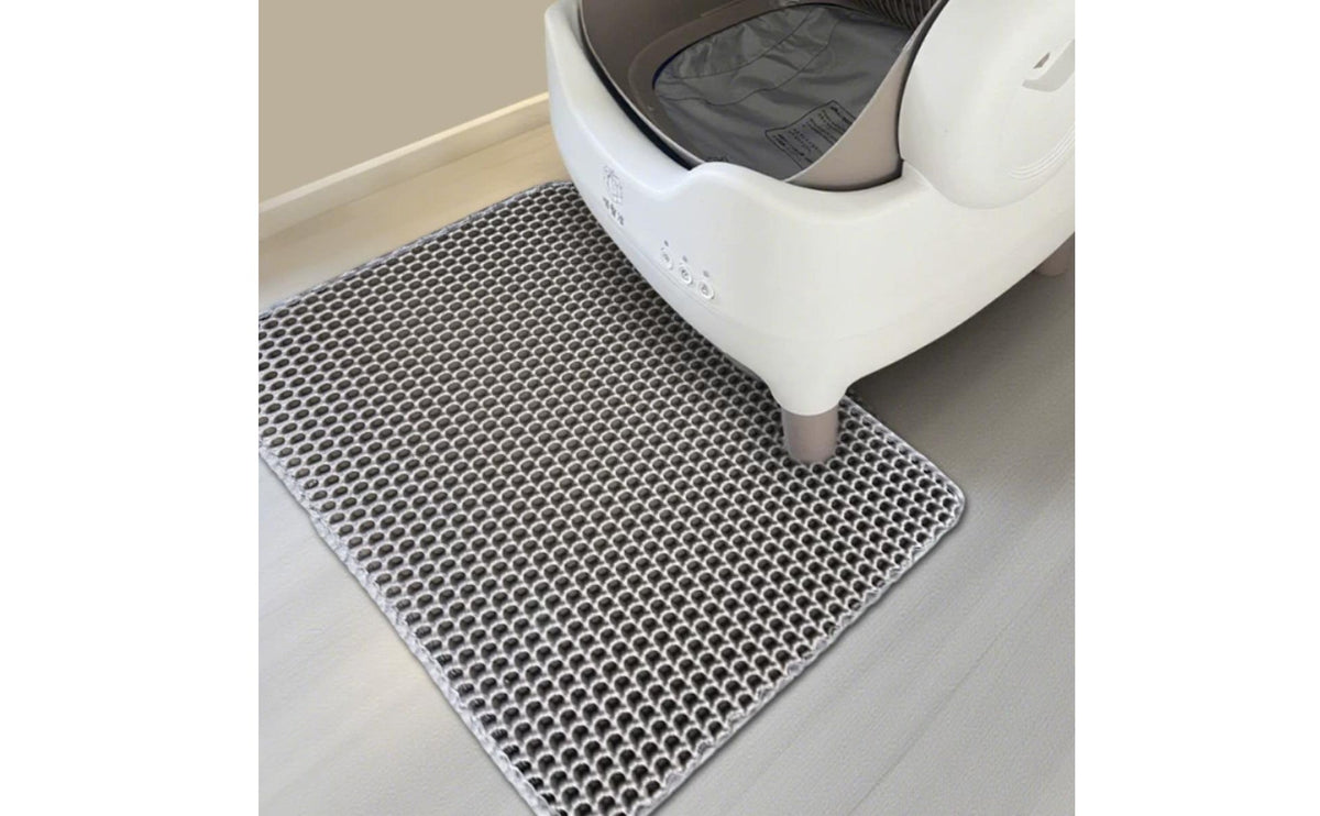 Anti-Splash Double Layer Litter Mat Sand Control Feline Litter Mat Large Size Pet Supplies Easy to Clean