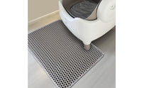 Anti-Splash Double Layer Litter Mat Sand Control Feline Litter Mat Large Size Pet Supplies Easy to Clean