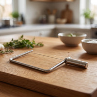 Cheese Slicer with Wire Stainless Steel Wire Cheese Cutter Handheld for Home Cooks, Kitchen