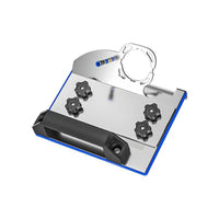 Portable Tile Beveling Tool Stainless Steel 45° Angle Tile Chamfering Tool Angle Grinder Bevel Jig Easy to Install for Workshop