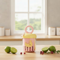 Transparent Fruit Washing Cup Compact Cup with Draining Basket Clear Fruit Washer Portable for Kitchen